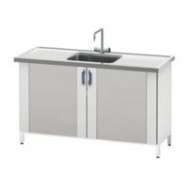 Стол-мойка ЛАБ-PRO МО 150.60.90 VI (1 чаша VITE глубиной 285мм, столешница - VITE)