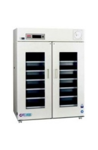 Холодильник Sanyo MBR-1405GR для хранения крови (1287 л,  4 ±1°С, вертикальный)